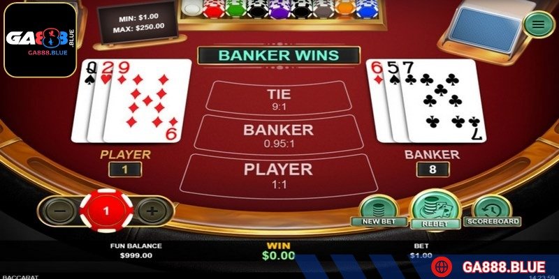 Tổng điểm của mỗi bên sẽ là chữ số cuối cùng của tổng các lá bài